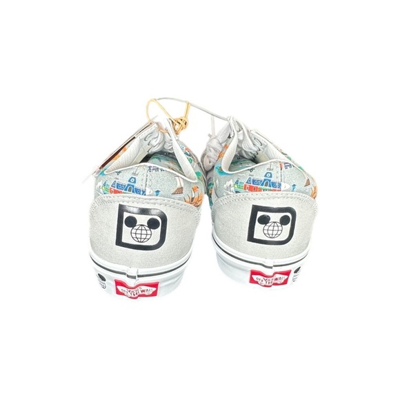 Vans 50th Anniversary Old Skool Disney World Parks Map Tennis Athletic Shoes 8.5 - Picture 6 of 7